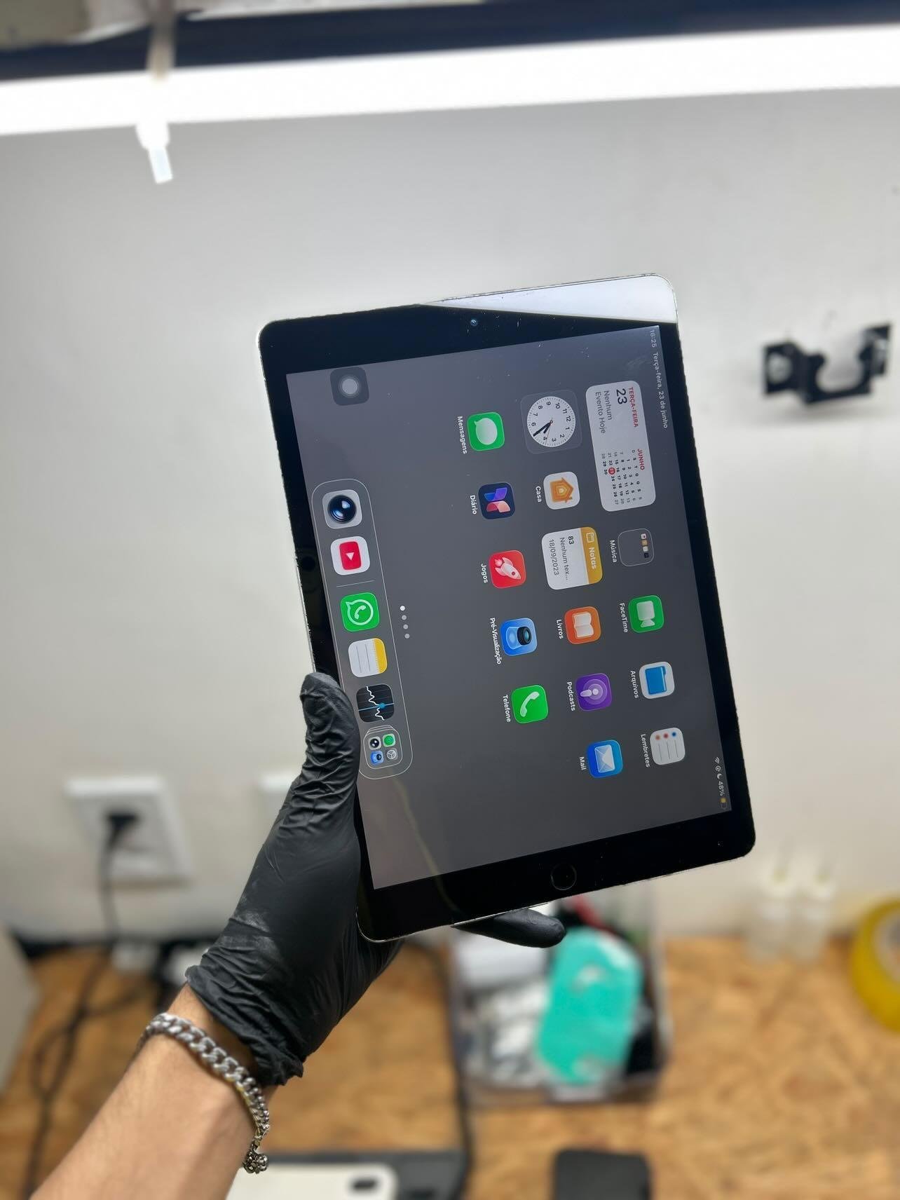 iPad depois