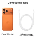 iPhone 17 Pro Max 256GB - Orange - Imagem 9