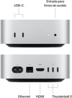 Mac Mini M4 (16Gb / 256 Gb) Carbon Natural - Imagem 2
