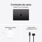 MacBook Pro M4 Pro (24 / 512 Gb) (14”) Space Black - Imagem 6