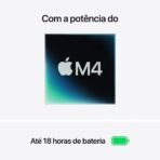 MacBook Air M4 (16 / 256Gb) (13.6”) Starlight - Imagem 3